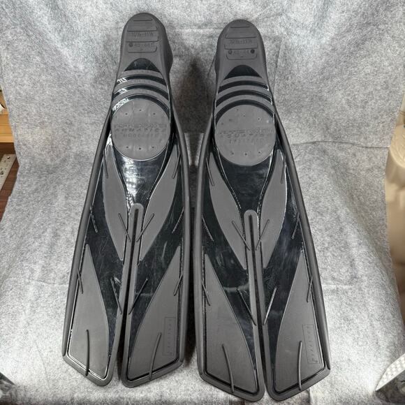 Atomic Aquatics Splitkin Full Foot Split Scuba Diving Snorkeling Fins 10.5-11.5 - Picture 2 of 8